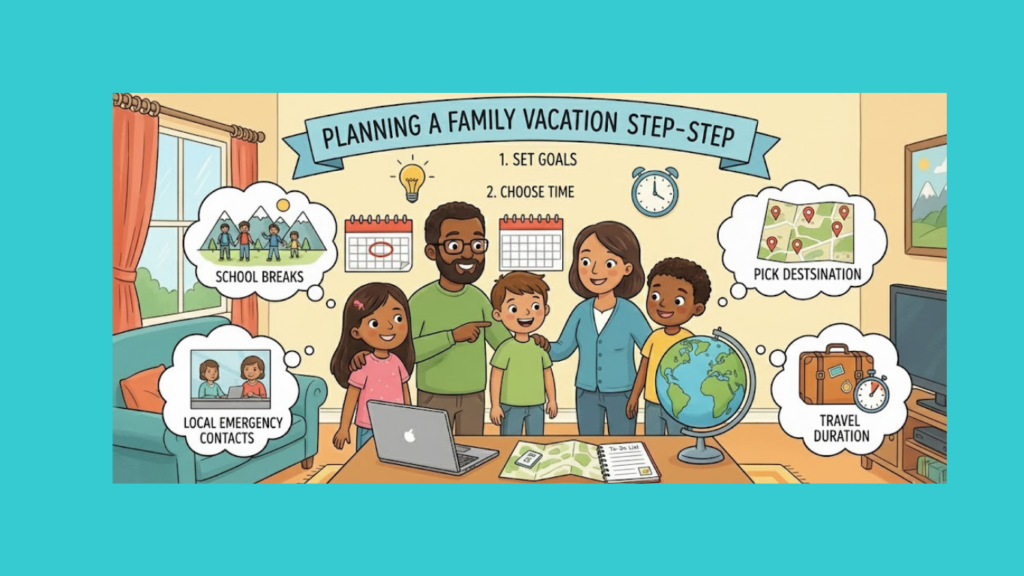 Planning family vacation