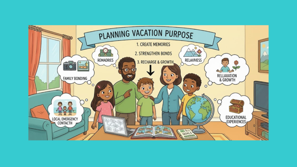 How to Define the Purpose for Planning Family Vacation