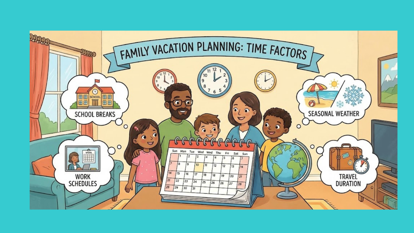 How to Choose the Best Time and Season for a Family Vacation: Peak, Off ...