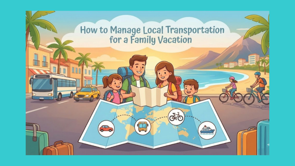 How to Manage Local Transportation for a Family Vacation
