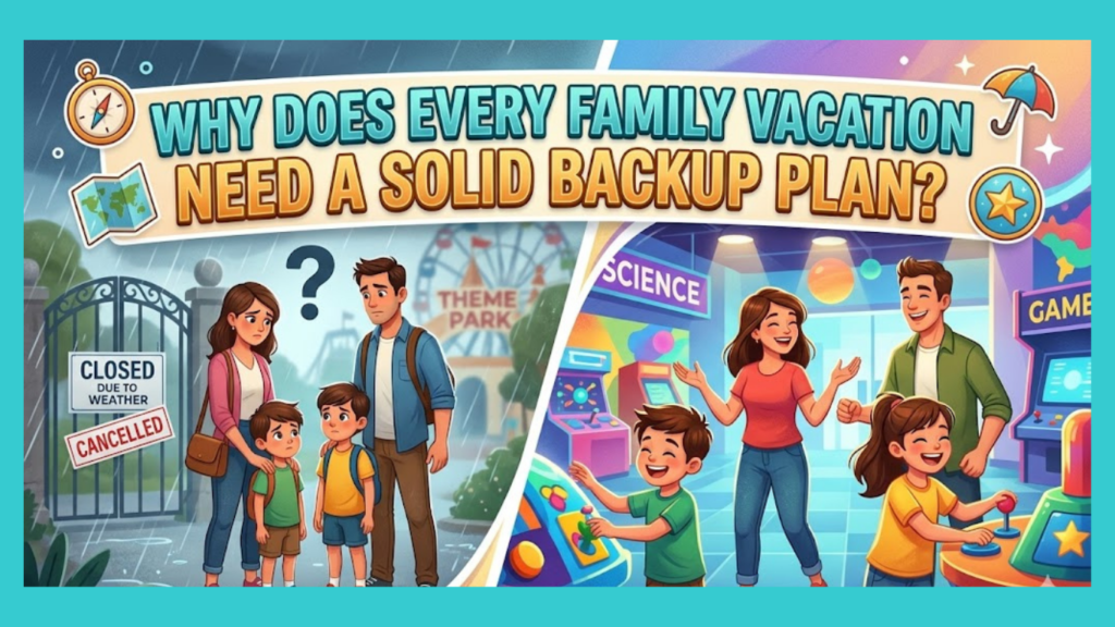 Why does every family vacation need a solid backup plan?