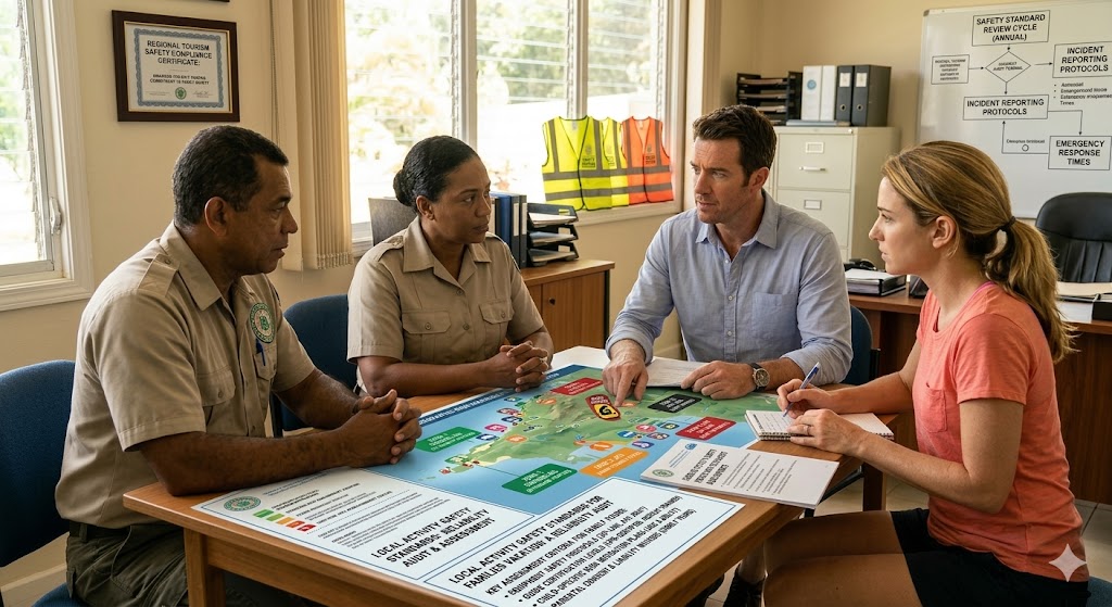 "Discover if local activity safety standards are reliable for families on vacation. Learn to independently verify excursion safety and vet tour operators worldwide."