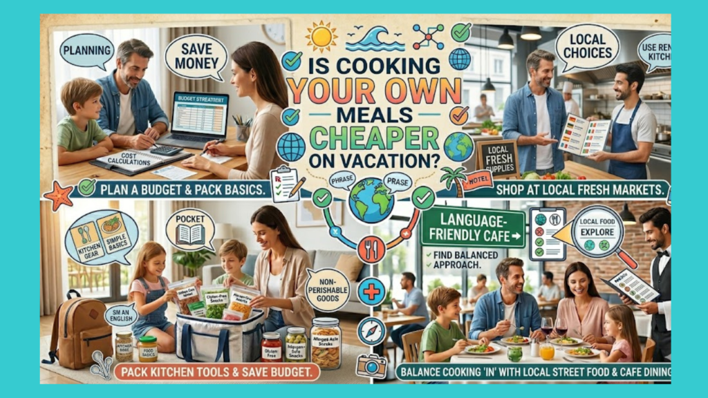 Is cooking your own meals cheaper on vacation?