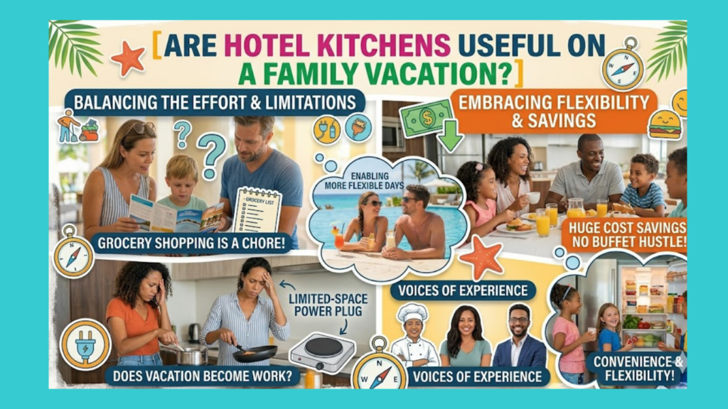 Are hotel kitchens useful on a family vacation? -...
