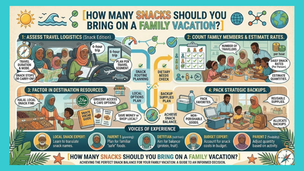 How Many Snacks Should You Bring on a Family Vacation?