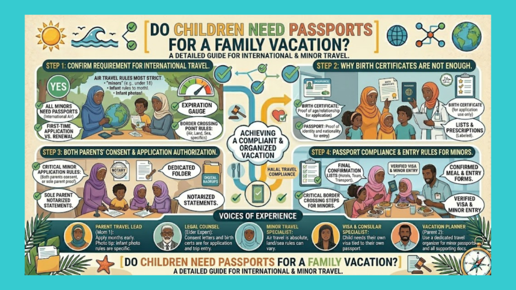 Do Children Need Passports for a Family Vacation?
