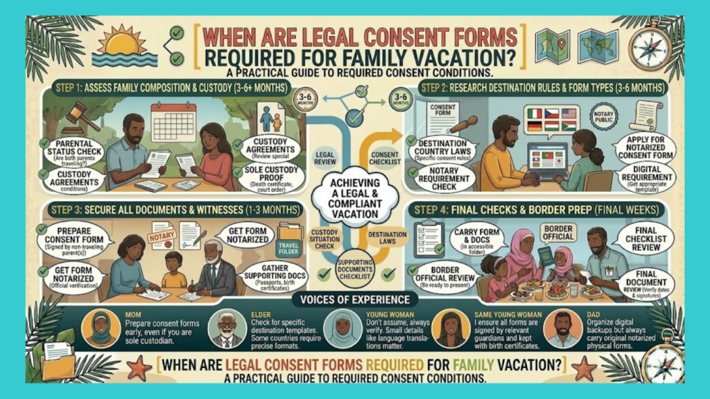 When Are Legal Consent Forms Required for family vacation?
