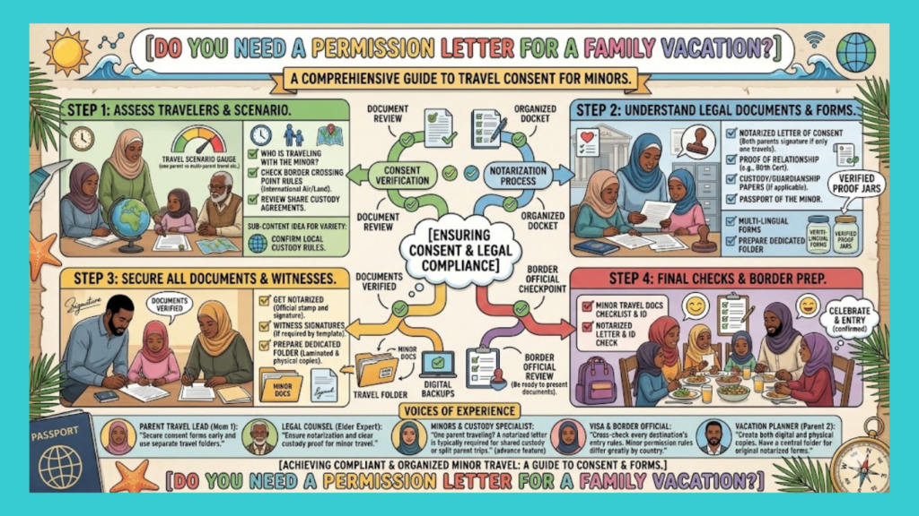 Do You Need a Permission Letter for a Family Vacation?