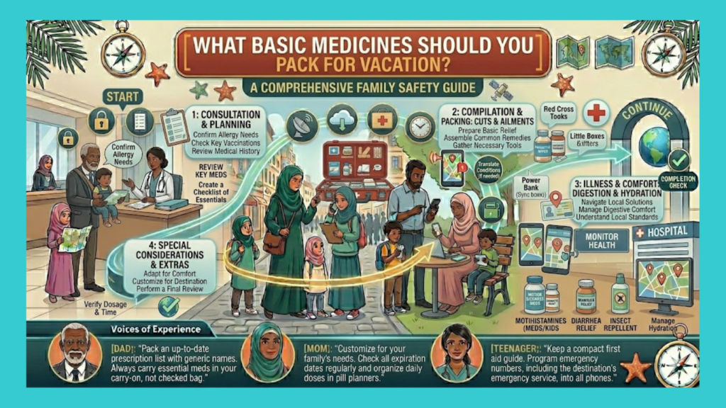 [What Basic Medicines Should You Pack for Vacation?