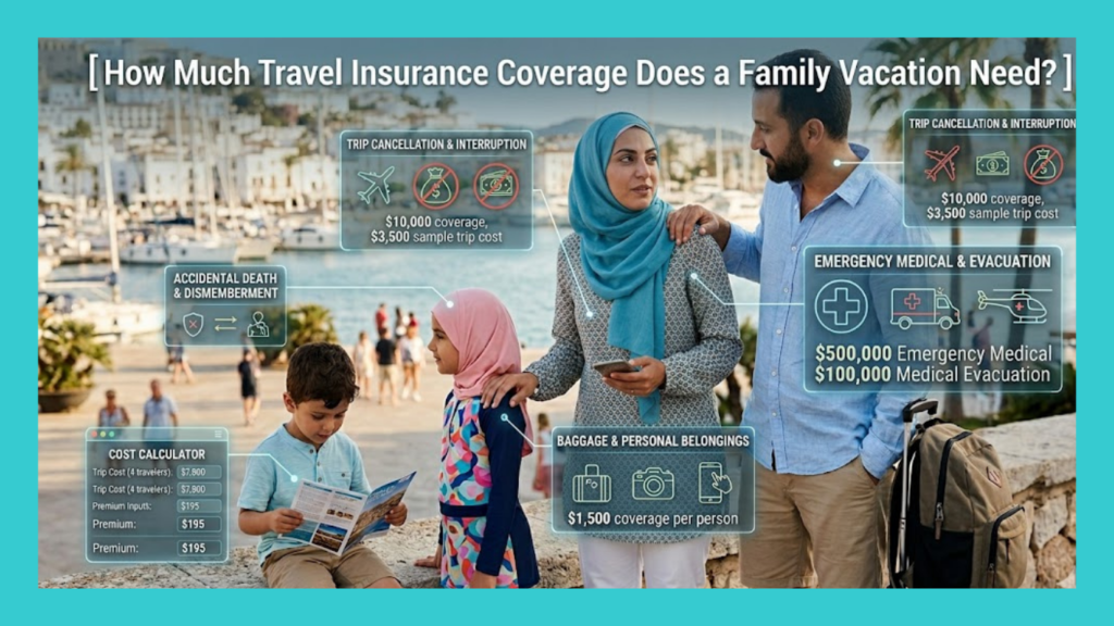 How Much Travel Insurance Coverage Does a Family Vacation Need?