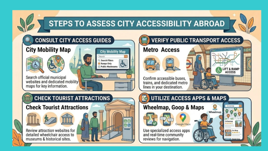 How to Check Accessibility in Foreign Cities for a family vacation?