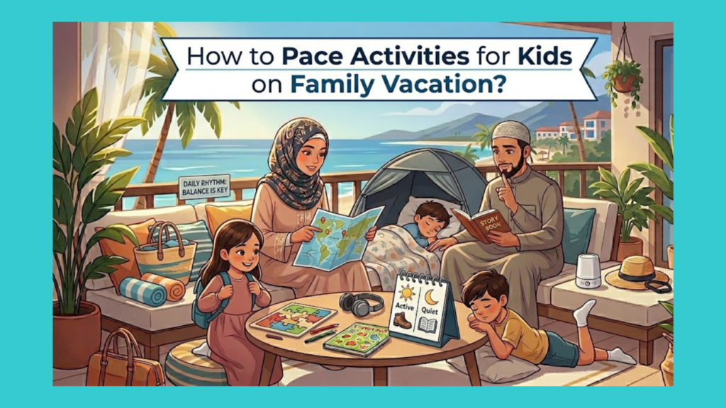 How to Pace Activities for Kids on Family Vacation?