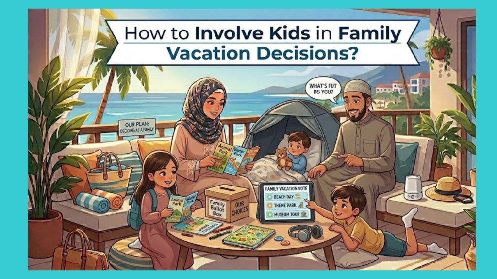 How to Involve Kids in Family Vacation Decisions?