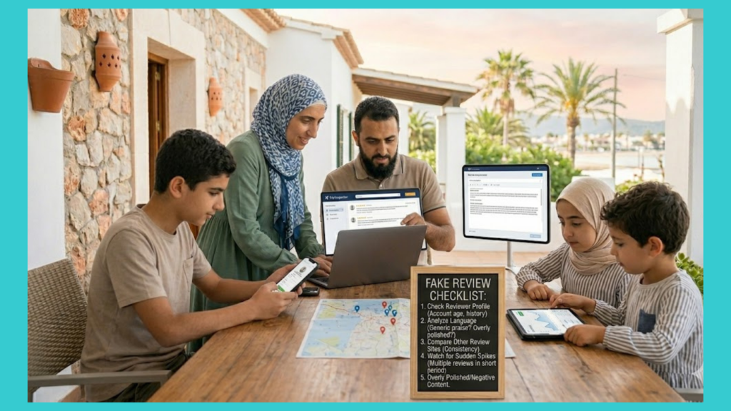 How to Spot Fake Hotel Reviews for Family Vacation?