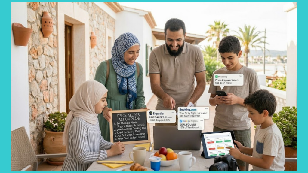 How to Use Price Alerts for Family Vacation?