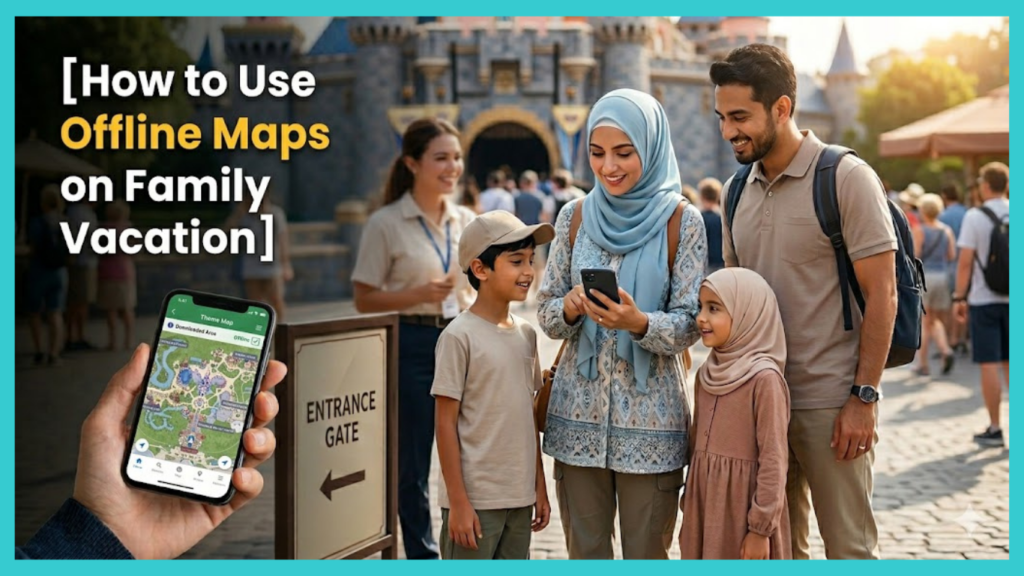 How to Use Offline Maps on Family Vacation?