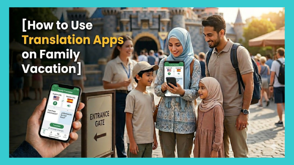 How to Use Translation Apps on Family Vacation