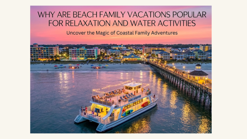 Why Are Beach Family Vacations Popular for Relaxation and Water Activities?