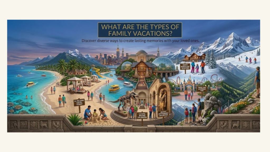What Are the Family Vacation types?