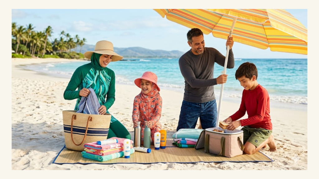 What Essentials Are Needed for a Beach Family Vacation?