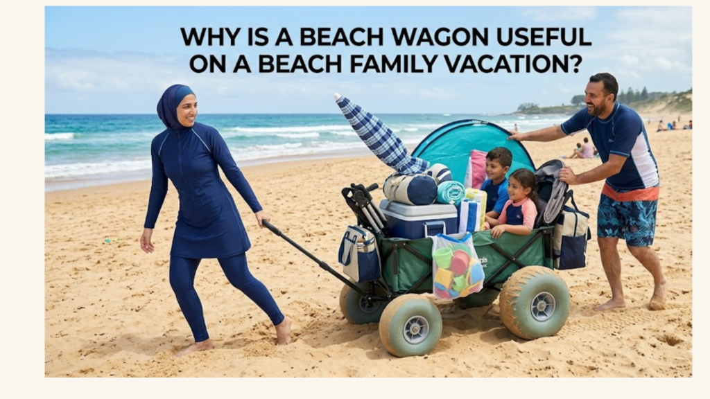 Why Is a Beach Wagon Useful on a Beach Family Vacation?