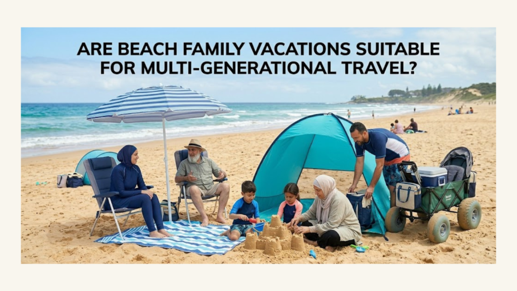 Are Beach Family Vacations Suitable for Multi-Generational Travel?