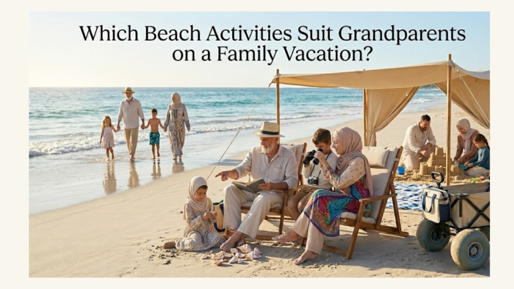 Which Beach Activities Suit Grandparents on a Family Vacation?