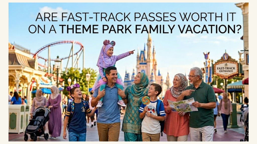 Are Fast-Track Passes Worth It on a Theme Park Family Vacation?
