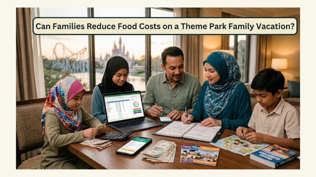 Can Families Reduce Food Costs on a Theme Park Family Vacation?