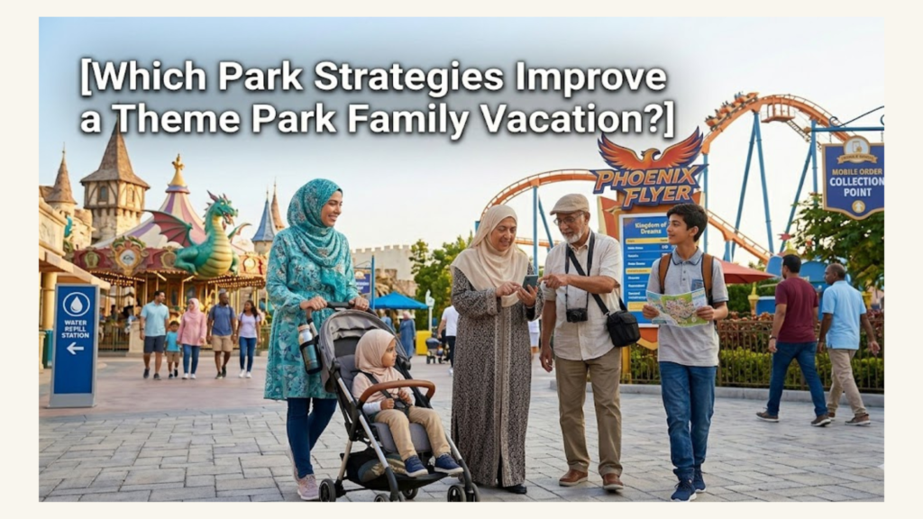 Which Park Strategies Improve a Theme Park Family Vacation?