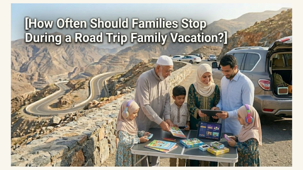 How Often Should Families Stop During a Road Trip Family Vacation?