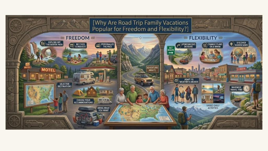 Why Are Road Trip Family Vacations Popular for Freedom and Flexibility