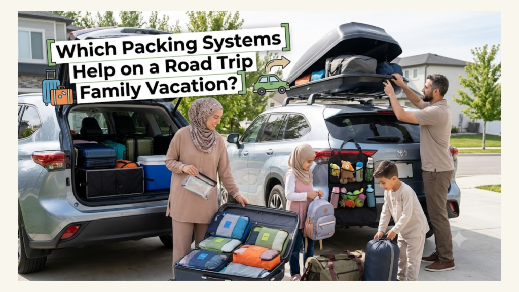 Which Packing Systems Help on a Road Trip Family Vacation?