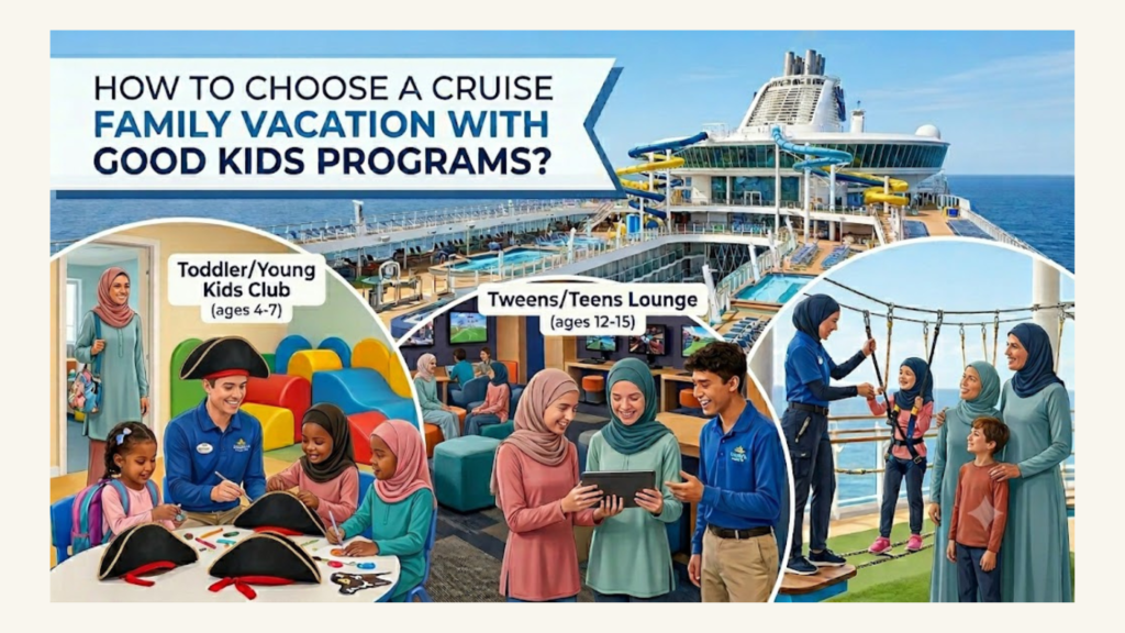 How to Choose a Cruise Family Vacation With Good Kids Programs?