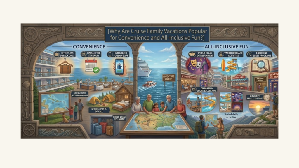 Why Are Cruise Family Vacations Popular for Convenience and Entertainment?