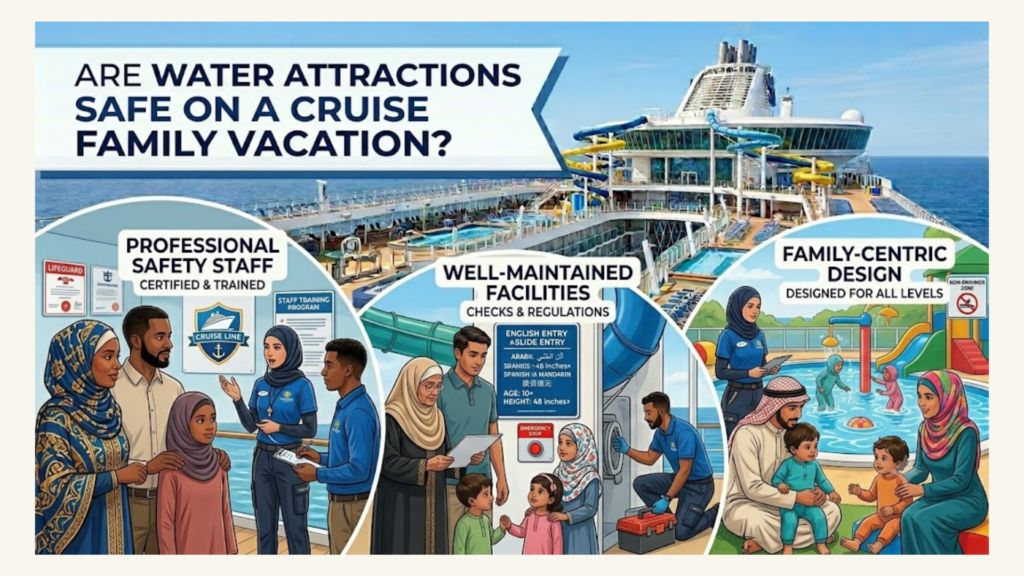 Are Water Attractions Safe on a Cruise Family Vacation?