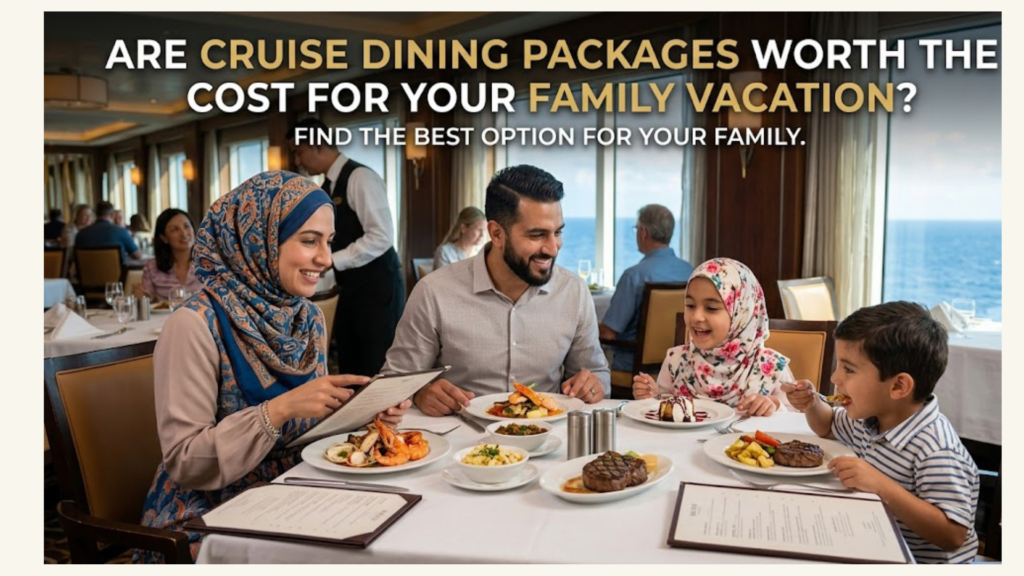 Are Cruise Dining Packages Worth the Cost for Your Family Vacation?