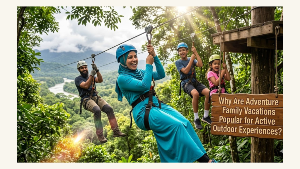 Why Are Adventure Family Vacations Popular for Active Outdoor Experiences?