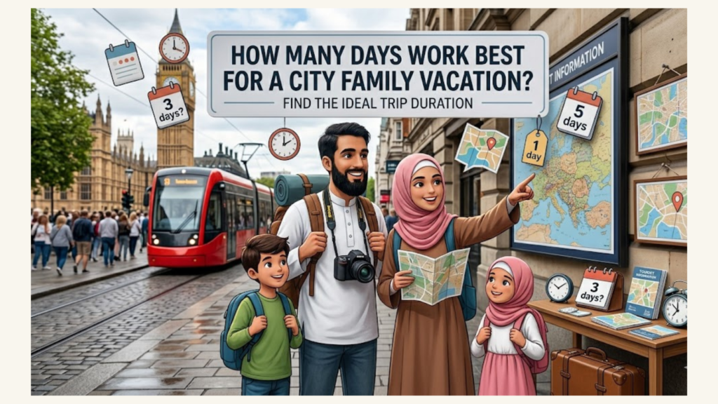 How Many Days Work Best for a City Family Vacation?