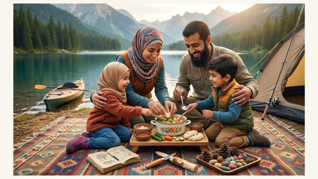 Does Outdoor Living Improve Family Bonding on a Camping Family Vacation?