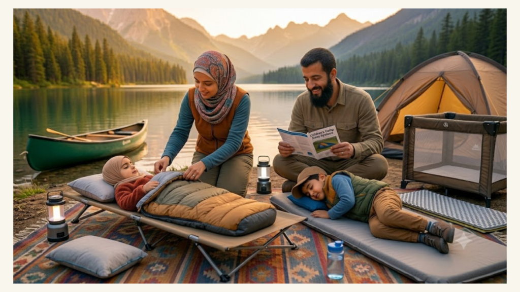 Which Sleeping Equipment Works Best for Children on a Camping Family Vacation?
