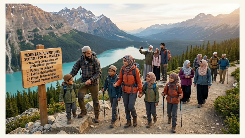 Are Mountain Activities Suitable on an Adventure Family Vacation?