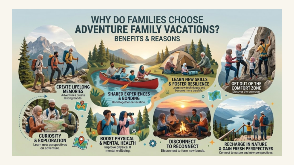 Why Do Families Choose Adventure Family Vacations?