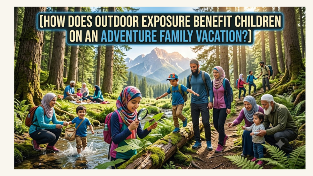 How Does Outdoor Exposure Benefit Children on an Adventure Family Vacation?