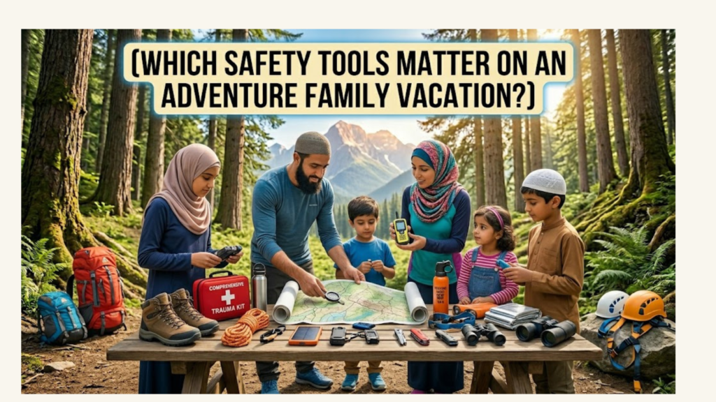 Which Safety Tools Matter on an Adventure Family Vacation?