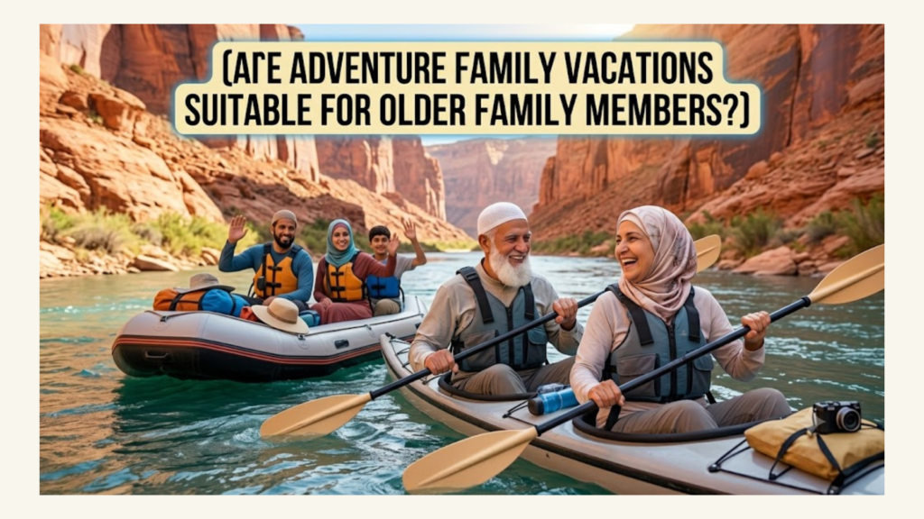 Are Adventure Family Vacations Suitable for Older Family Members?