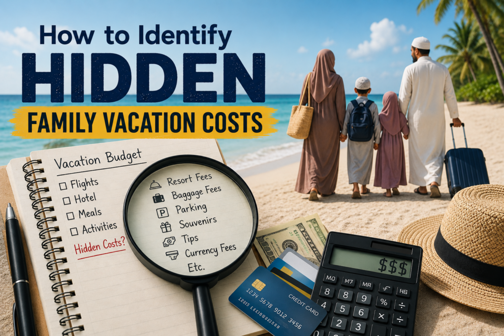 How to Identify Hidden Family Vacation Costs
