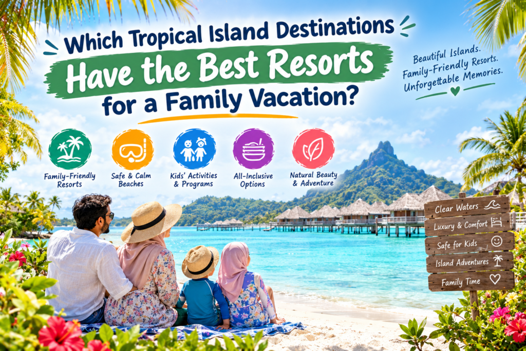 Which Tropical Island Destinations Have the Best Resorts for a Family Vacation?